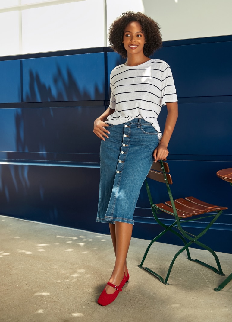 Tamia 2.0] アーモンドトゥ フラットシューズ – VIVAIA JAPAN